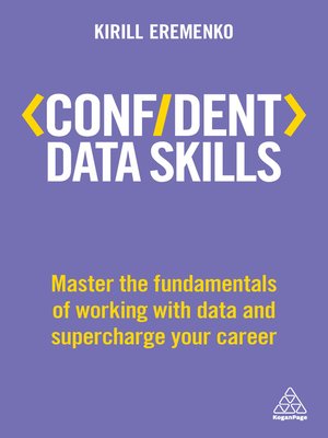 cover image of Confident Data Skills